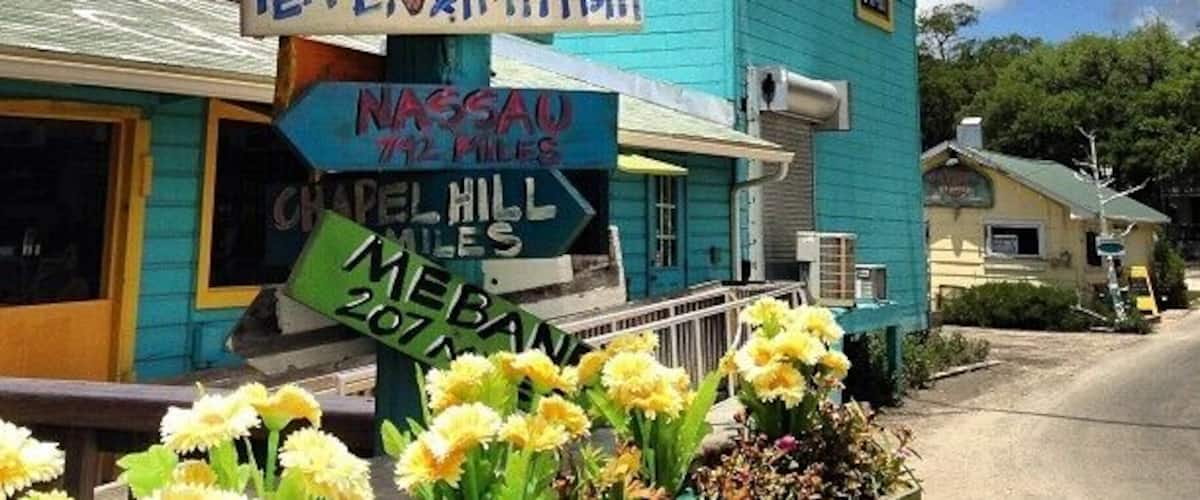 Cute little restaurant in quaint Southport, NC