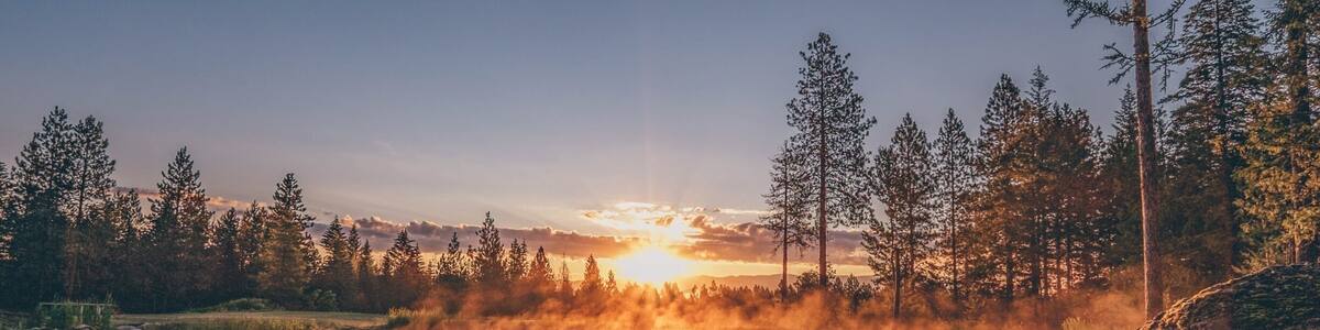 This was taken at dawn at the amazing Talus Rock Retreat, near Sandpoint in northern Idaho