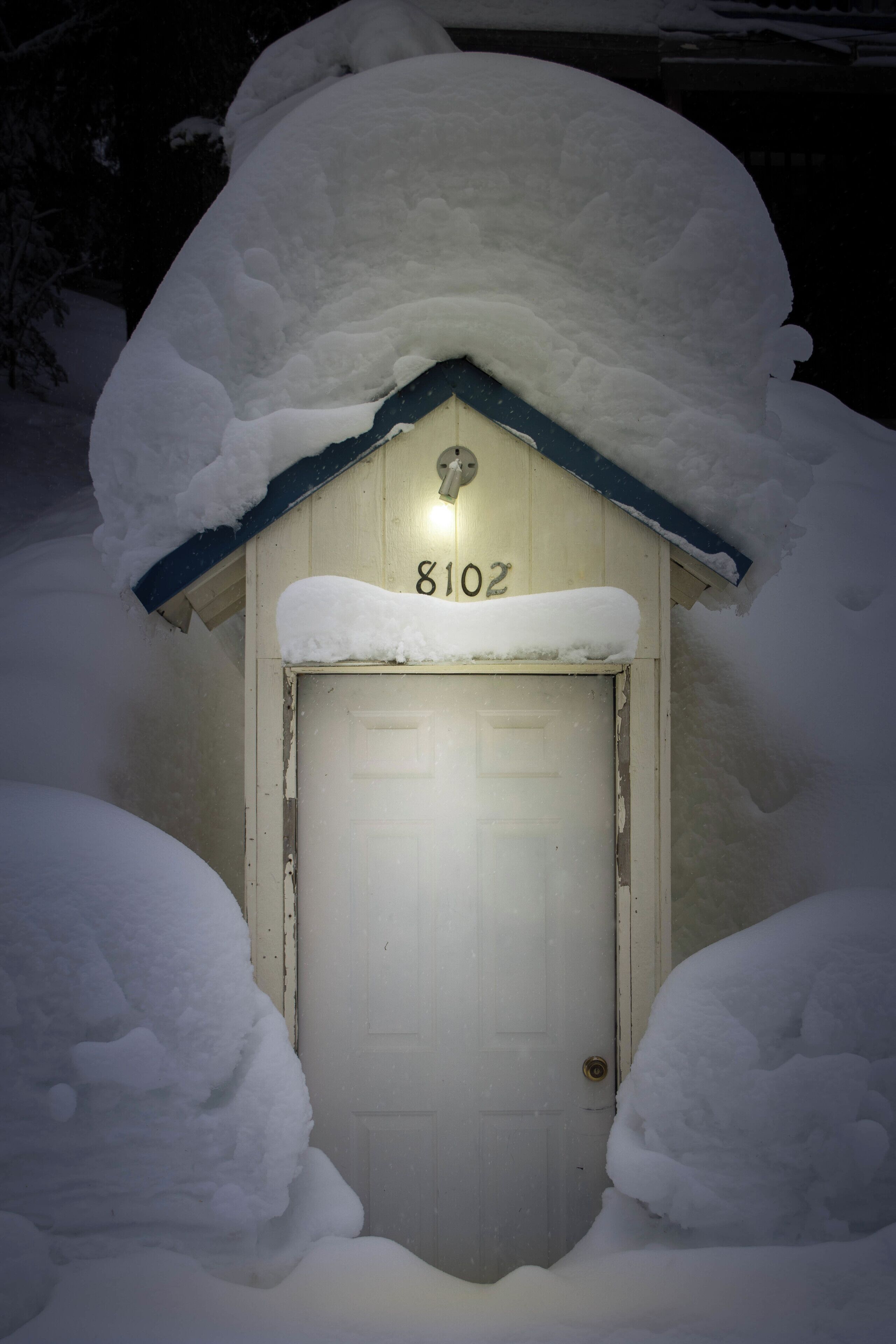#snow #selkirks #idaho #sandpoint #door