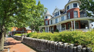 Lancaster showing a house