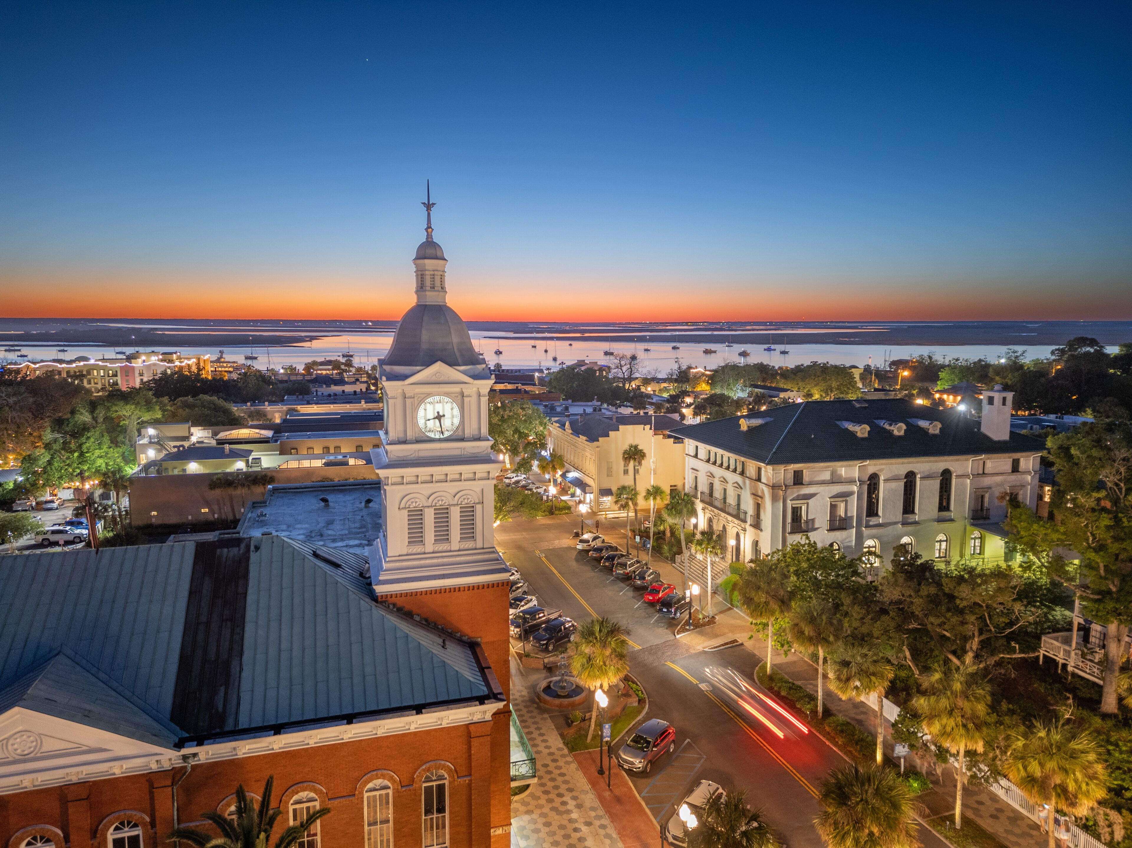Fernandina Beach, Florida, USA Historic Downtown