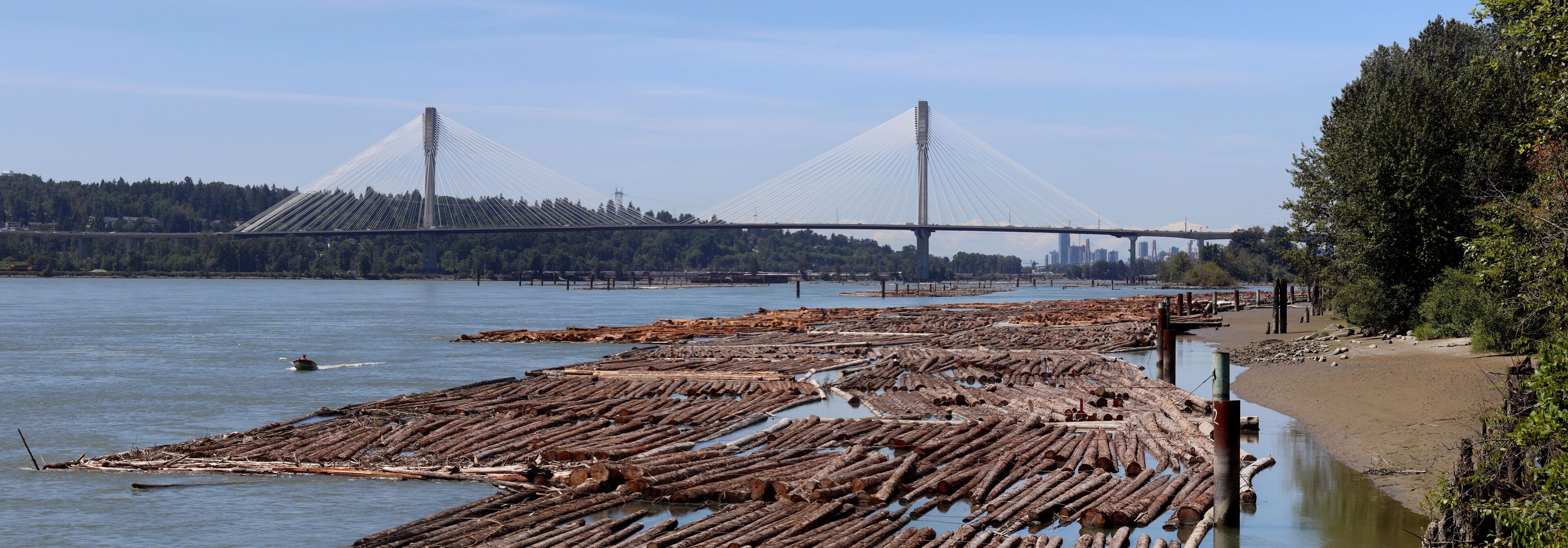 Portman Bridge in Surrey British Columbia Canada