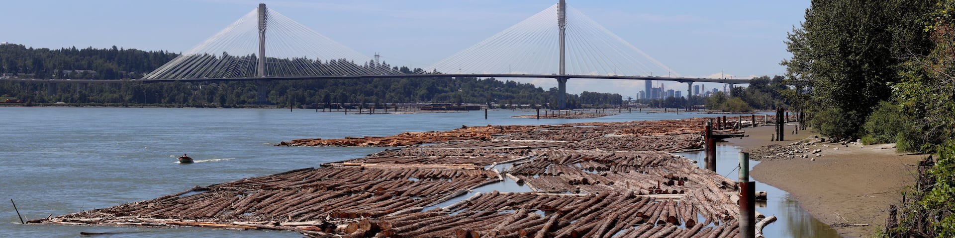 Portman Bridge in Surrey British Columbia Canada