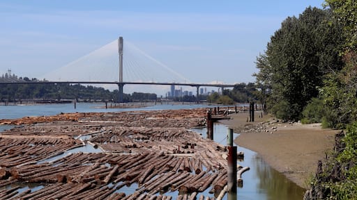 Portman Bridge in Surrey British Columbia Canada