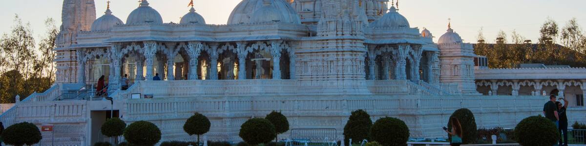 Houston Sugar Land Temple Lights