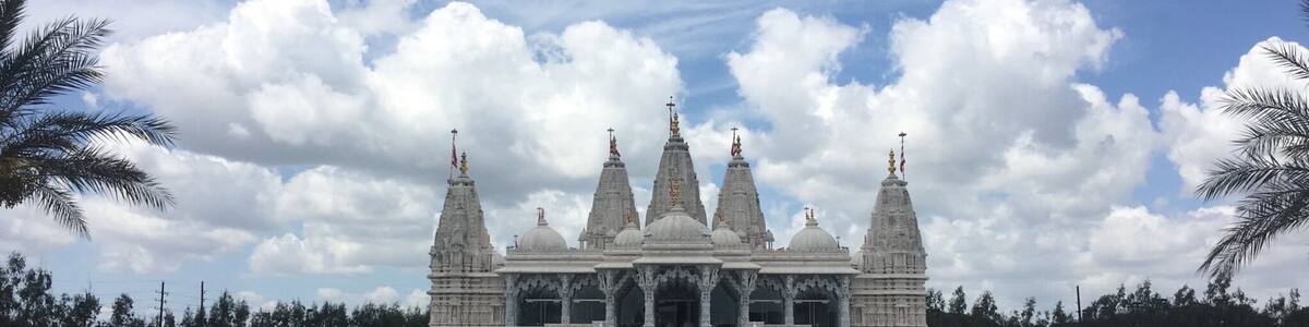 Hidden away in Stafford, Texas. Beautiful temple made out of Italian marble and Turkish limestone.