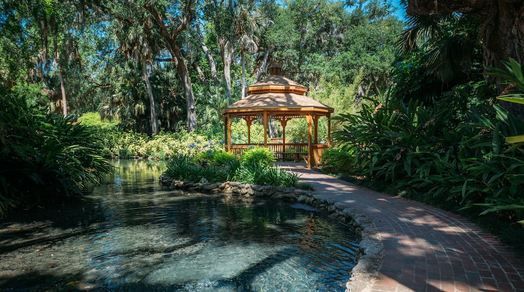 Gazebo in Washington Oaks Gardens State Park in Palm Coast, Florida