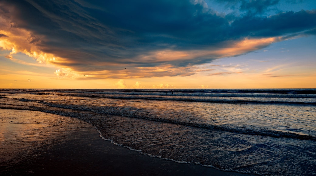 Storm clouds over New Smyrna Beach