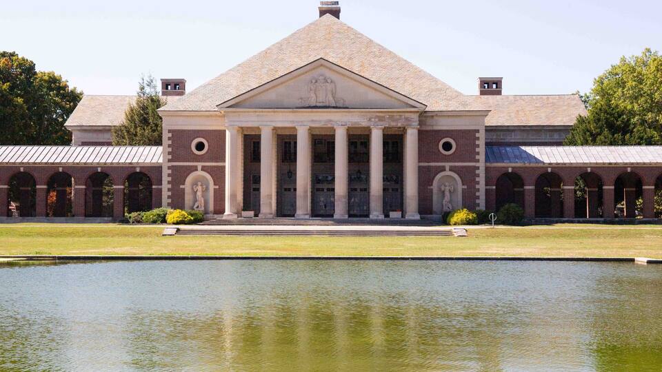 Saratoga Spa State Park Historic Hall of Springs New York