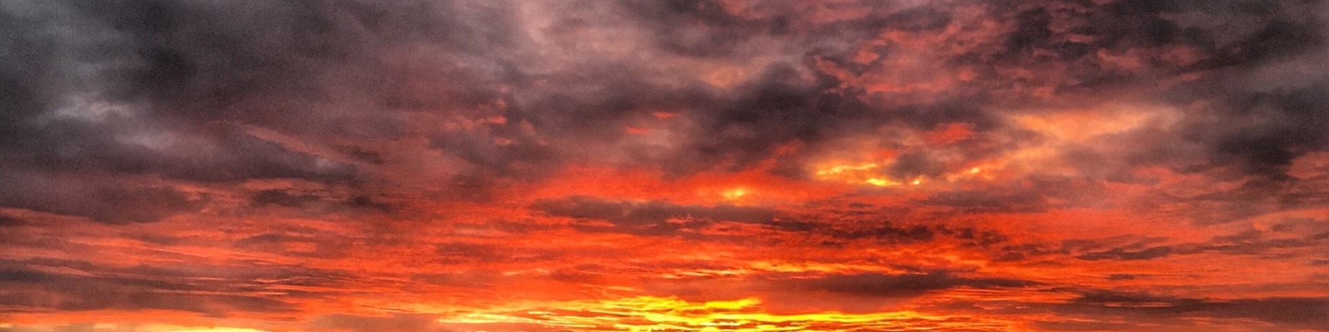 I never tire of these amazing sunrises over this sleepy bedroom community.