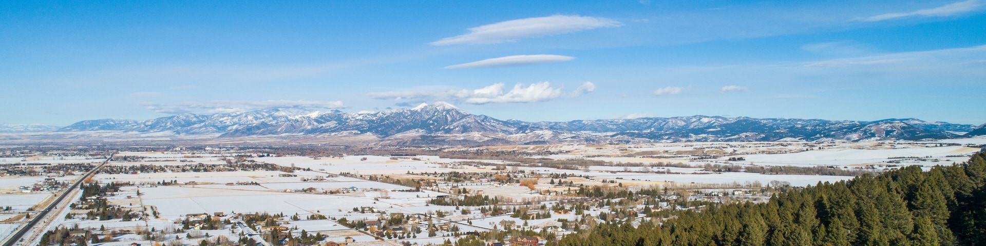 Landscape of Town of Bozeman Montana in 2021, Population Growth