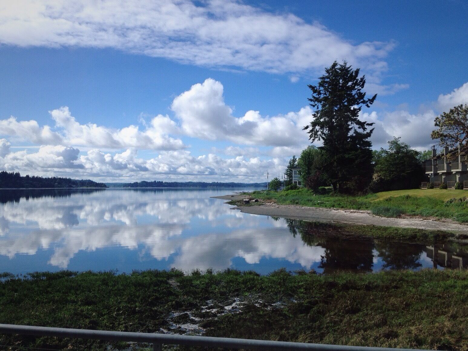 One of the nicest places for dinner in Kitsap County is The Yacht Club Broiler. It has a rather nice view of Sinclair Inlet, too. 