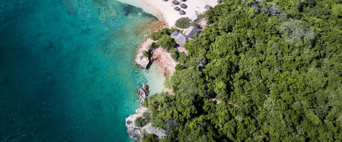 Bongoyo Island Aerial