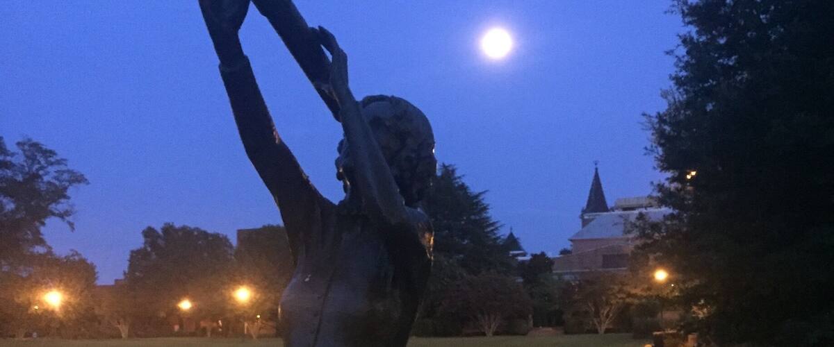 Beautiful campus of Converse college