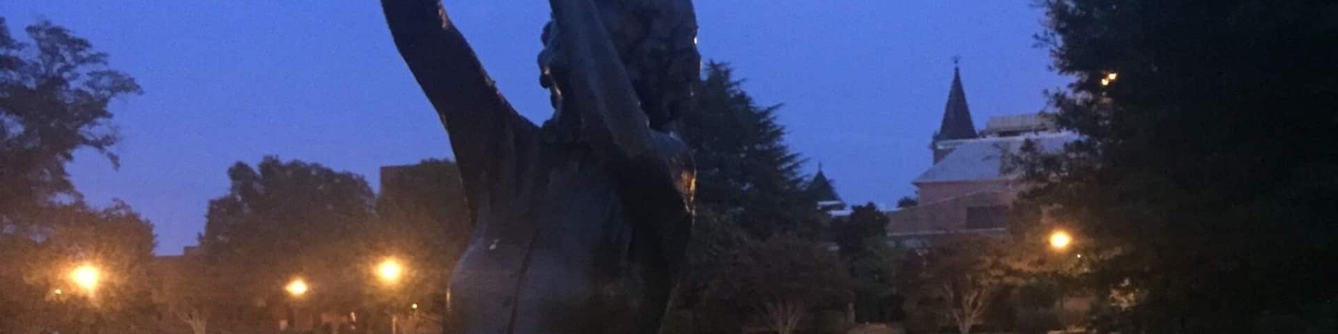 Beautiful campus of Converse college