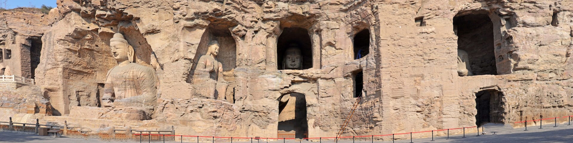 Yungang Grottoes near Datong