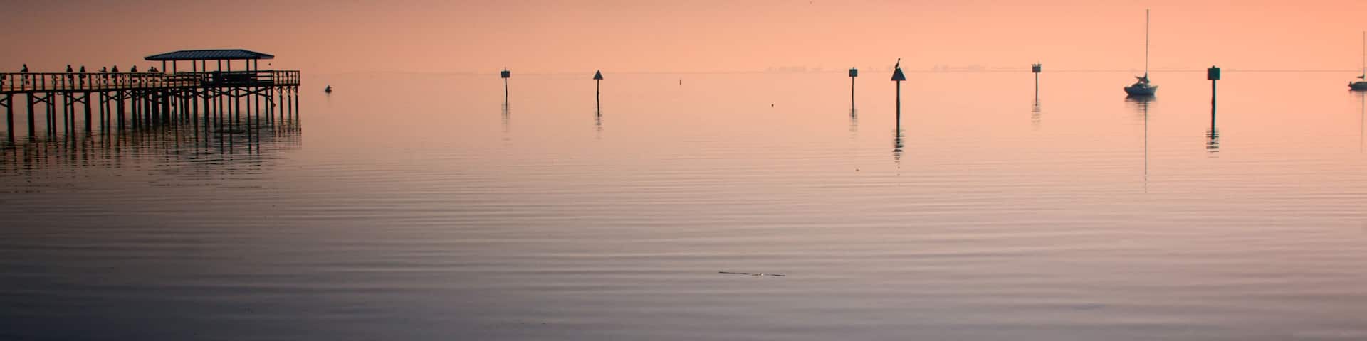 Pier in Safety Harbor, Florida