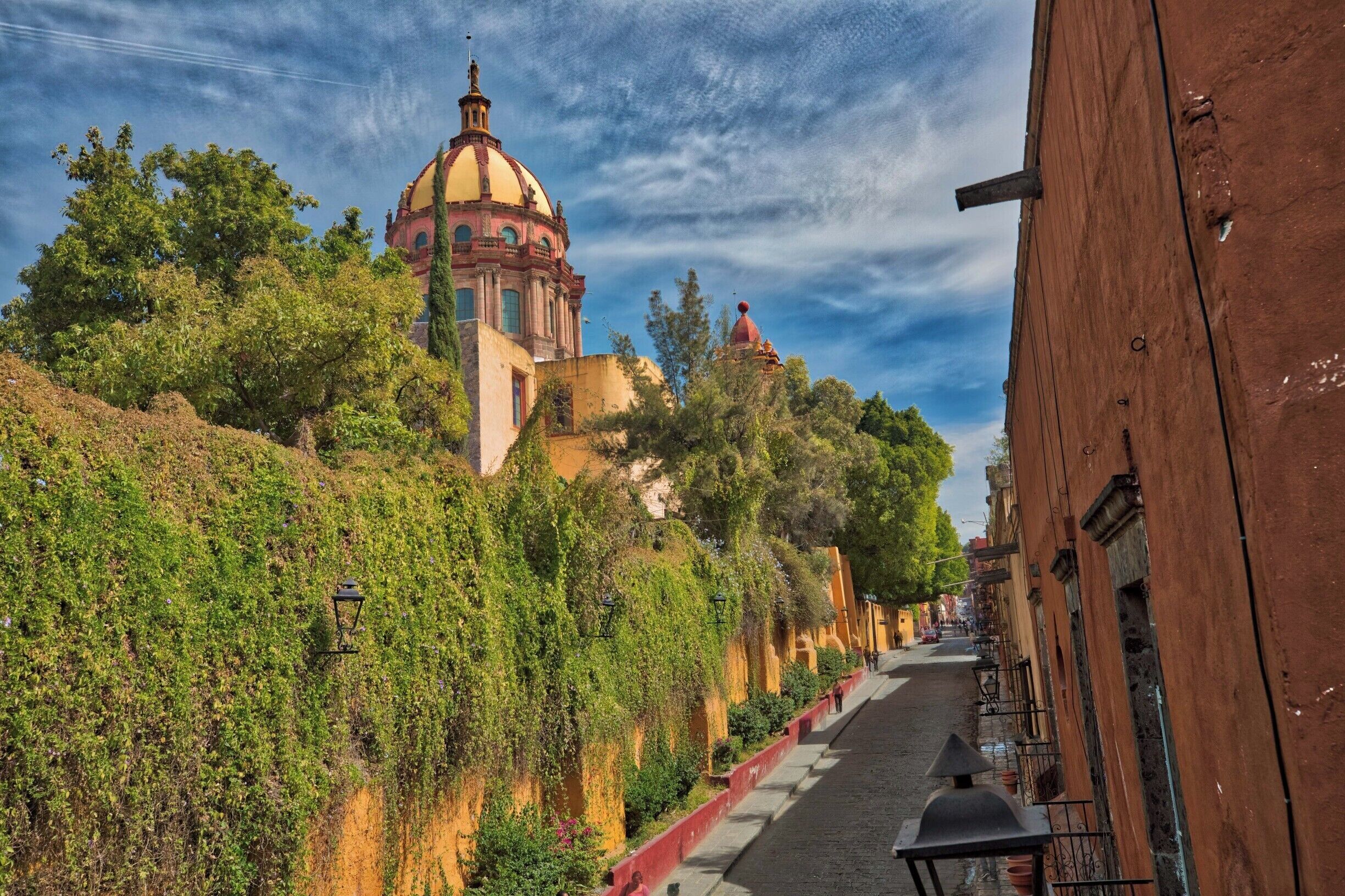 Another beautiful Catholic church in San Miquel de Allende we came across on our walk.  Lovely.
