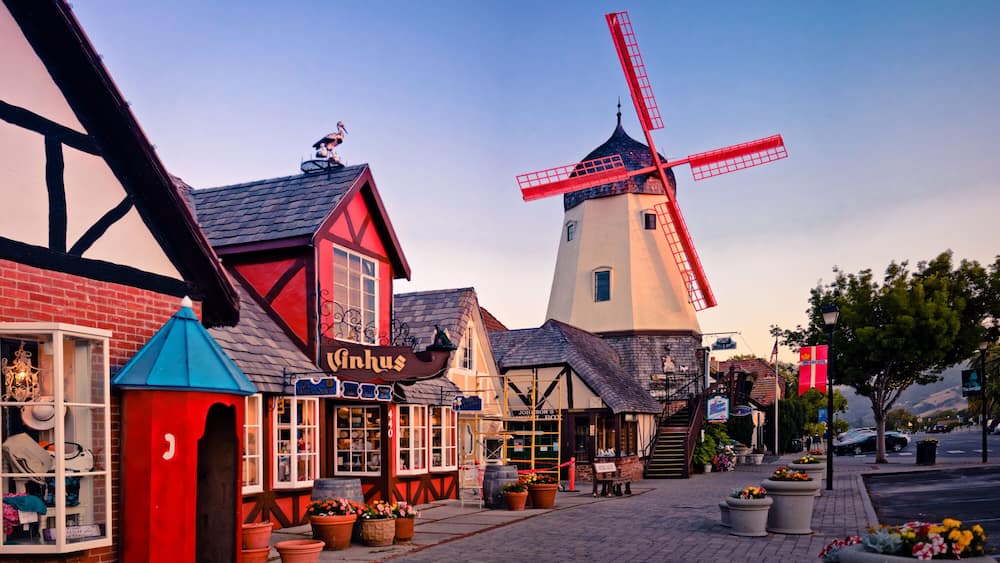 The Danish Street, Solvang, California
