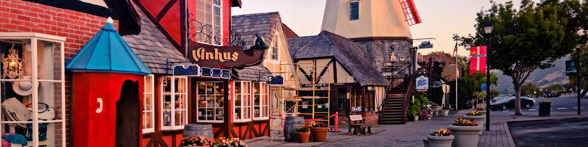 The Danish Street, Solvang, California