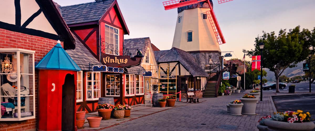 The Danish Street, Solvang, California