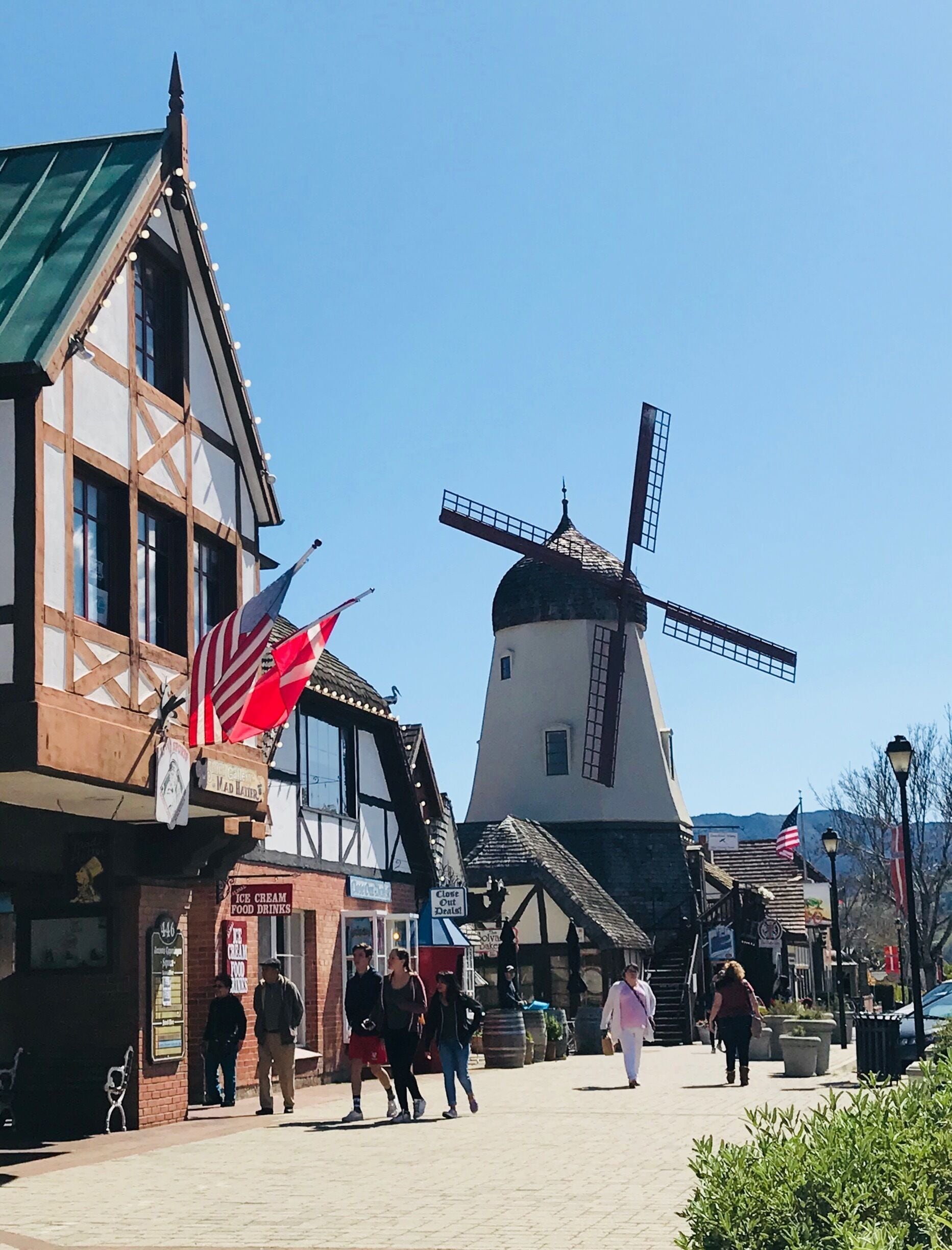 Cute little danish-inspired town of Solvang!