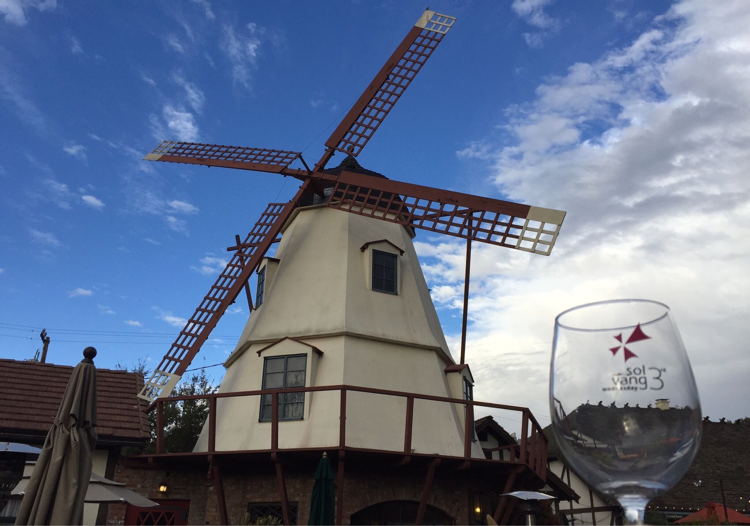 One of the five windmills 