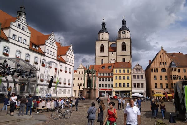 Beautiful afternoon in the Reformation year, 500 year's celebration.