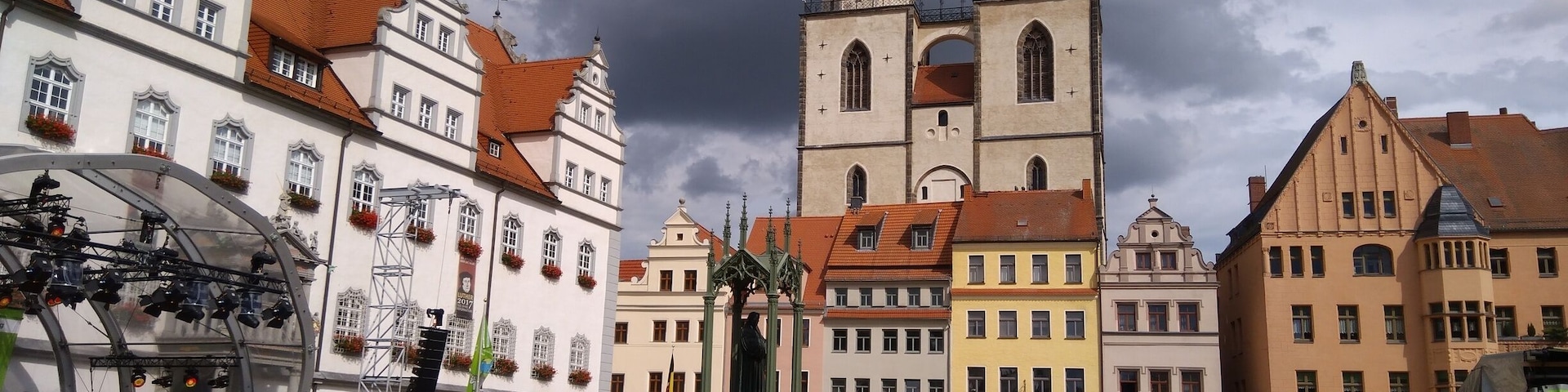 Beautiful afternoon in the Reformation year, 500 year's celebration.