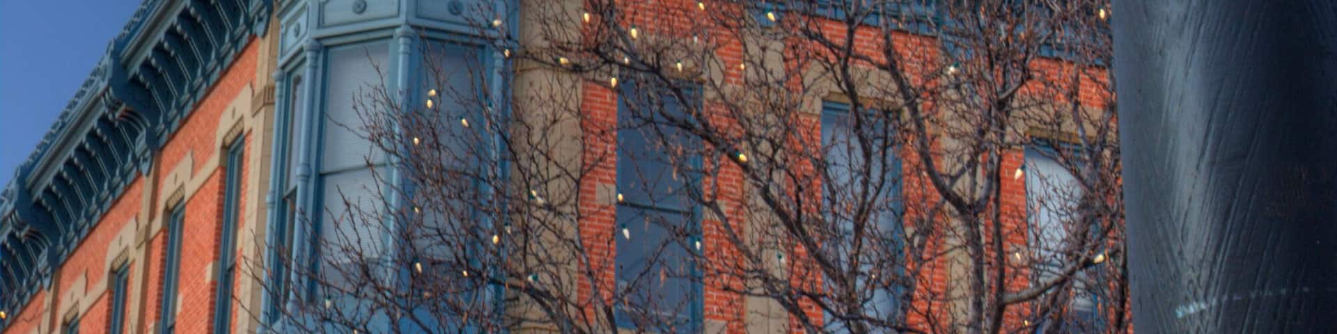 historic old town of Fort Collins, Colorado