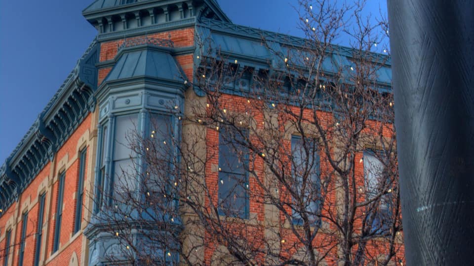 historic old town of Fort Collins, Colorado
