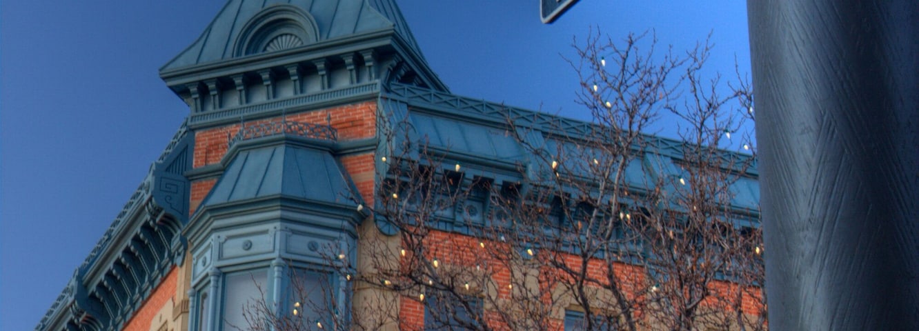 historic old town of Fort Collins, Colorado