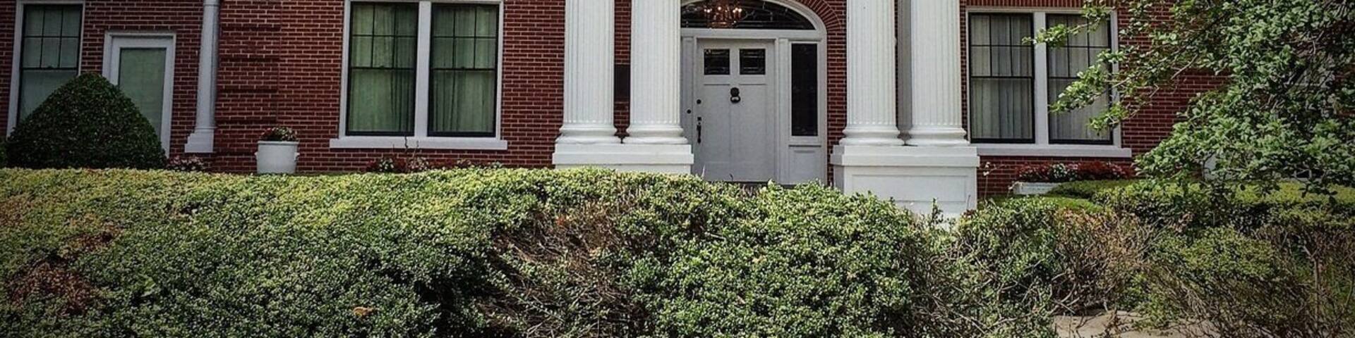 Alpha Delta Pi Sorority was founded May 15 1851 at Wesleyan College in Macon Georgia as the first secret society in the world for college women, and thus became the mother of the social sorority system. Wesleyan Collage was the first educational institution to grant an academic degree to a woman.
Alpha Delta Pi Sorority now maintains chapters in leading colleges and universities throughout the United States and Canada. Memorial Headquarters building was in memory of the Sorority's founding in George by the Grand Council on March 26, 1955.