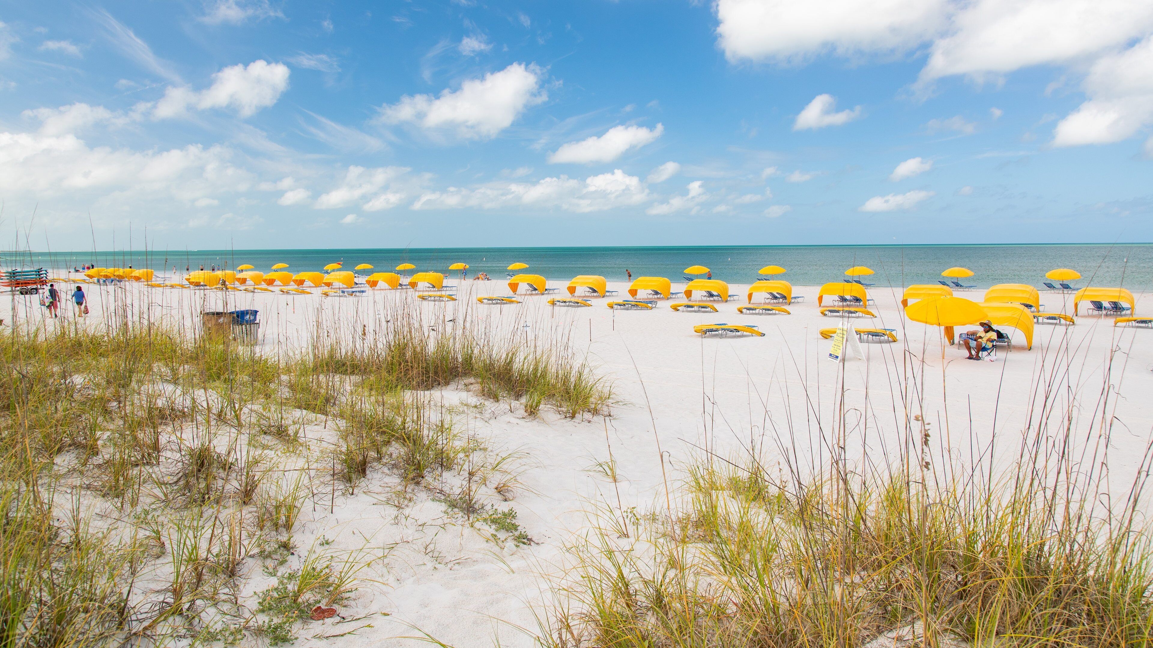 St. Pete Beach featuring a beach and general coastal views