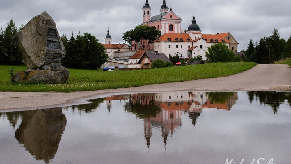 View of a monastery in the village of Wigry in Poland at Lake Wigry.
#Europe #Poland #Monastery