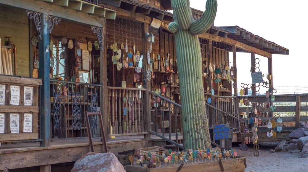 This pottery house is mostly run in good faith. The artist is often not there when I visit, but the door is always open and left with a sign that kindly asks that the money from the pottery be placed into the money box in his absence. Be sure to check out the pottery room itself, overlooking the Usery Mountain National Park and Tonto to the northwest. Talk about a studio with a view!