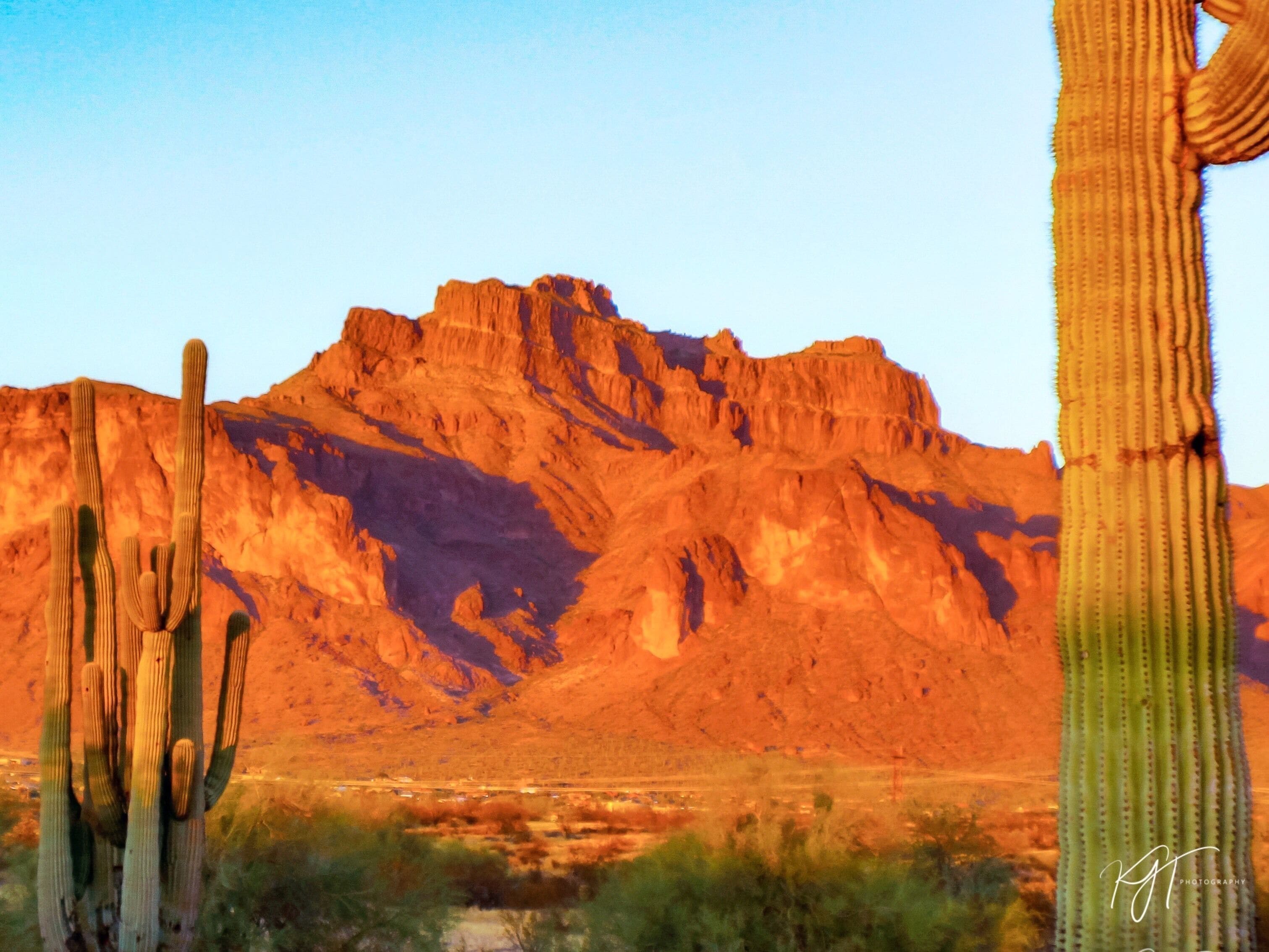 Do you see it!! The famous cougar shadow on the mountain. Only visible twice a year. #localsecrets