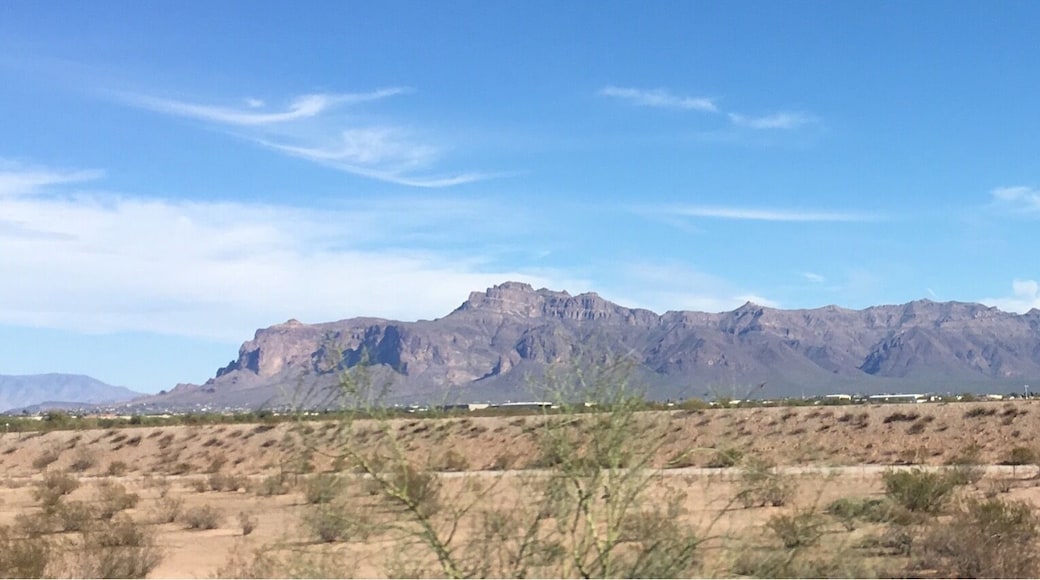 Superstition Mountain from the outskirts of Apache Junction. #Arizona#mountains