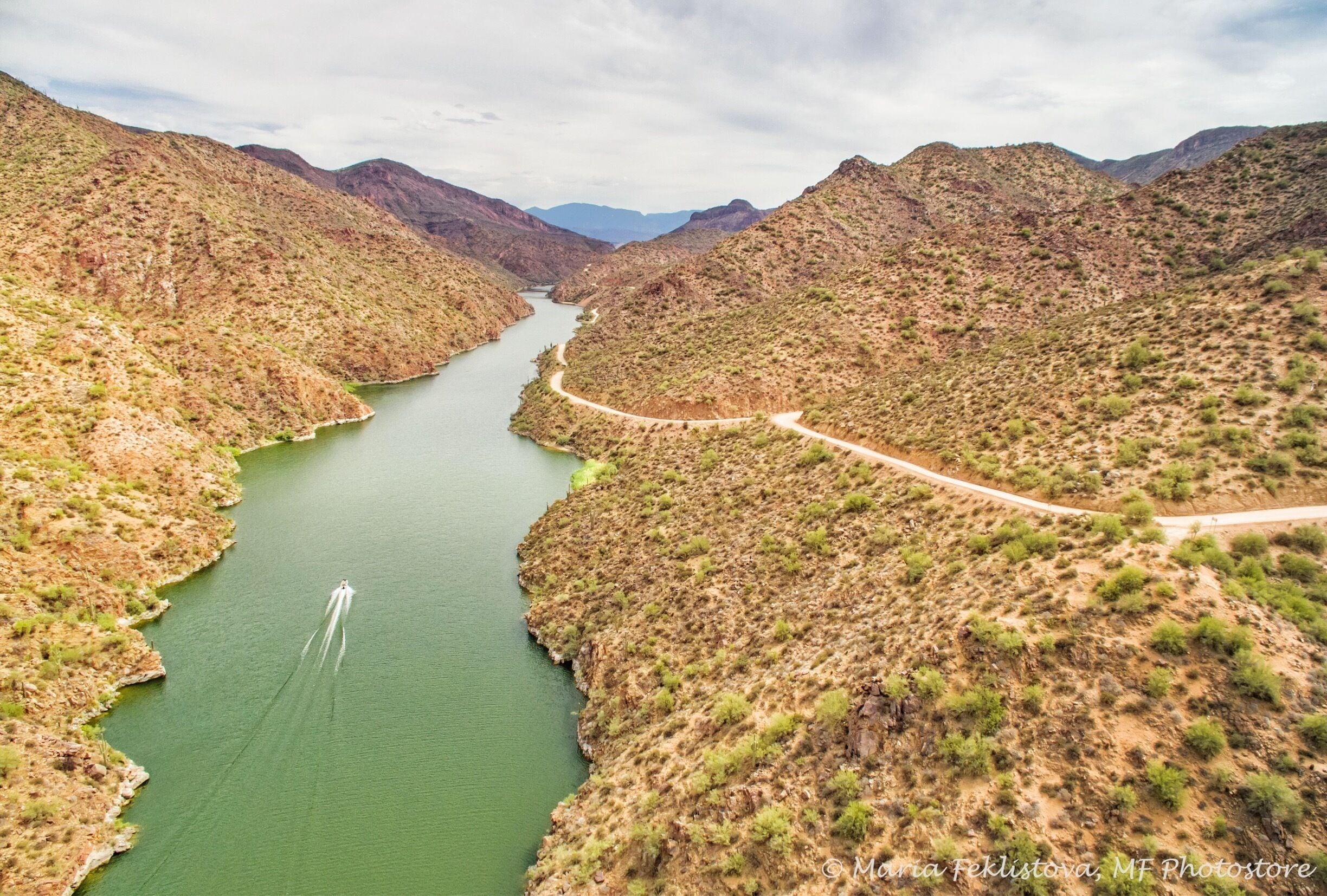 Happy to share panoramic view of Salt River at Apache Trail scenic drive.

Did you know that the Salt River begins in eastern Arizona where the Black and White rivers meet. The entire watershed, which comes out of the White Mountains, is 13,000 square miles, fed by snowmelt, rain and mountain streams. The river itself is about 200 miles long. Just below the Black-White confluence are salt banks, which raise the salinity of the water.


Have a good day!

Maria
#Arizona #usa #apachetrail #scenicdrive
