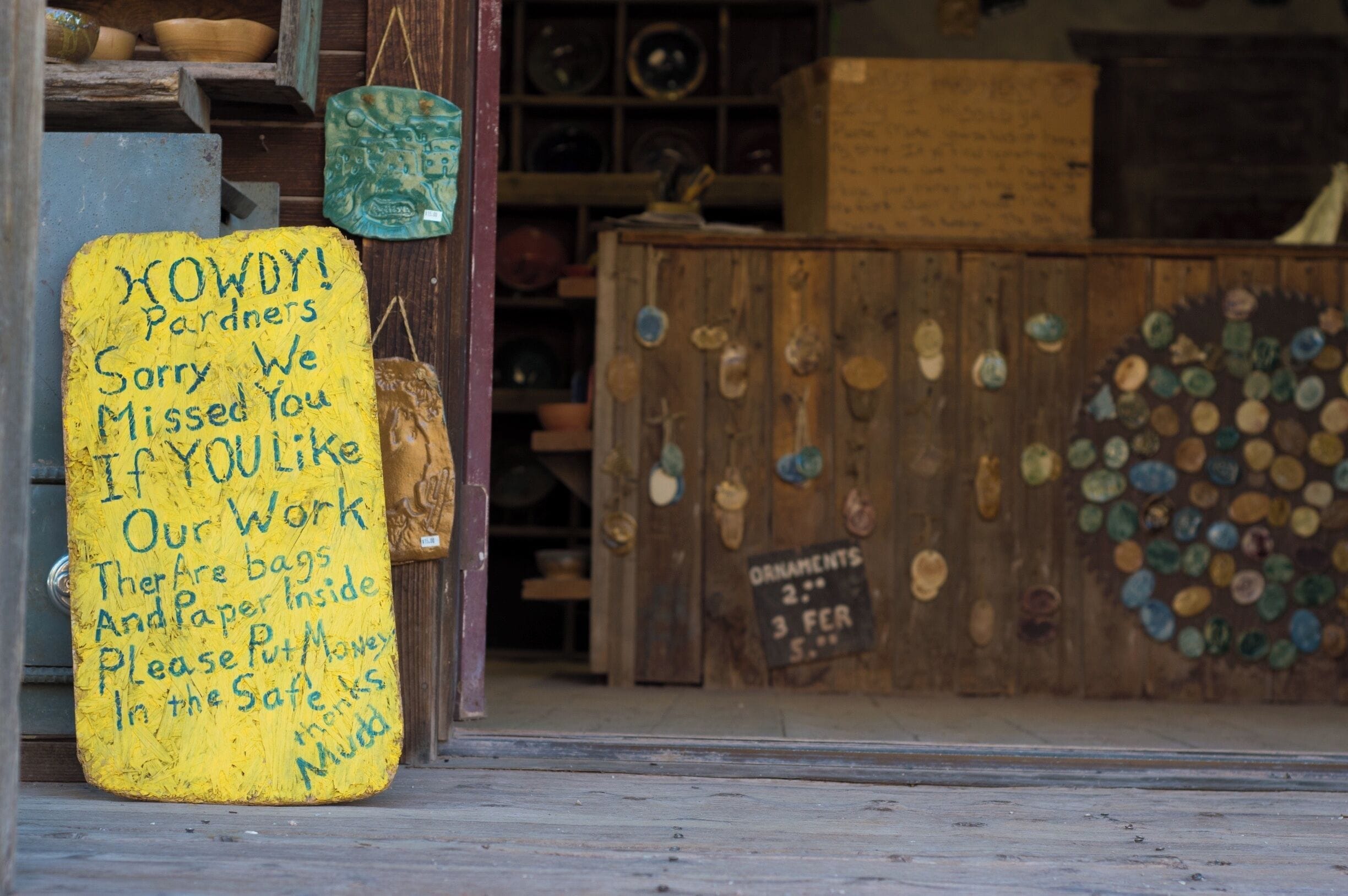Goldfield Ghosttown: where values and the honor's system still run strong. And most people in boots are armed. #VisitAZ
