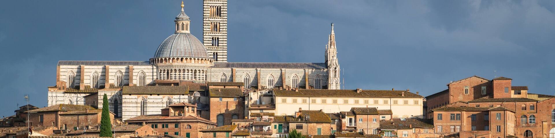 Siena featuring a city, landscape views and heritage architecture