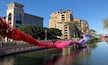 Made from over 50,000 colourful and metallic streamers attached to monofilament. Public exhibit at the waterfront in Scottsdale.
#LikeALocal