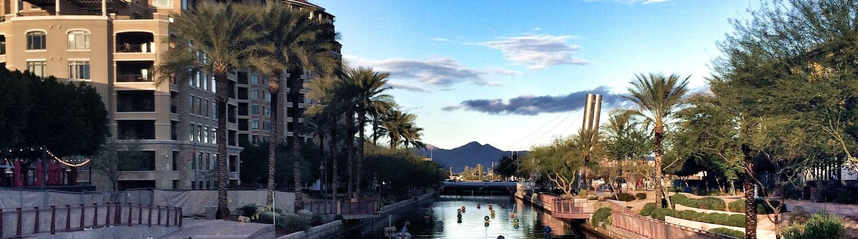 Come to old towne Scottsdale for some fine dining and boutique shopping.