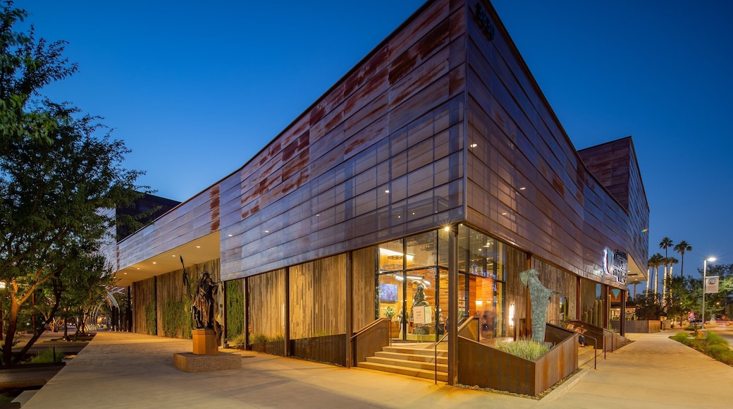 Western Spirit: Scottsdale\'s Museum of the West featuring night scenes