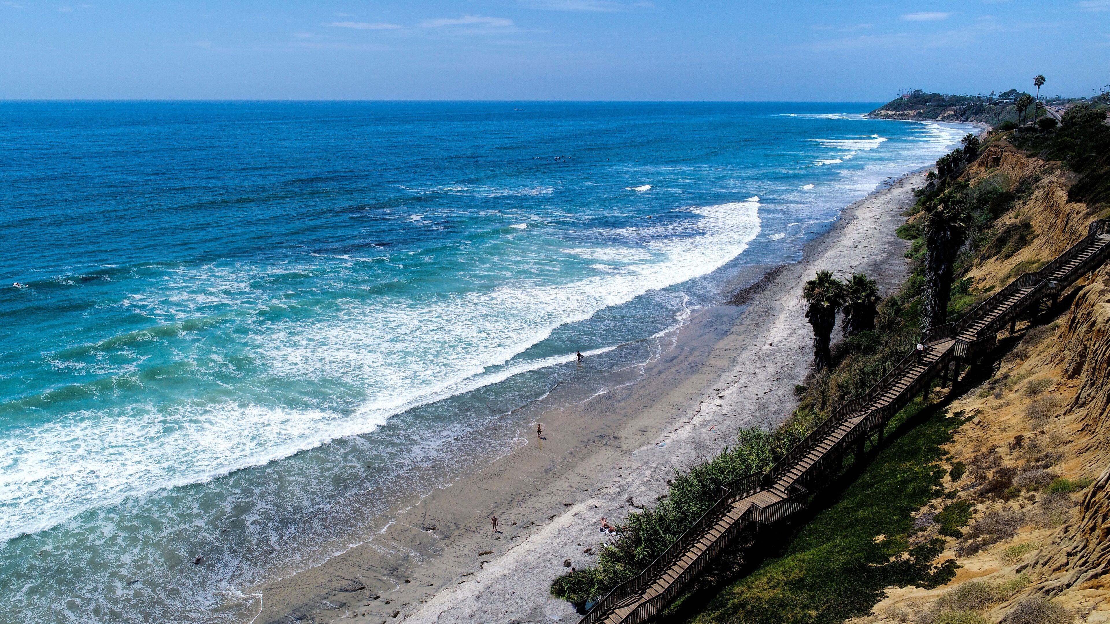 Cardiff Beach drone ERIAL 5