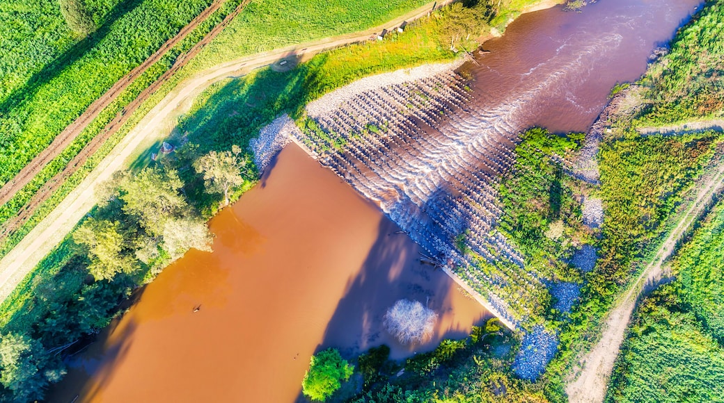 D Dubbo weir top down