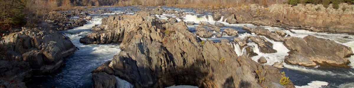 Great Falls Nationalpark im Herbst