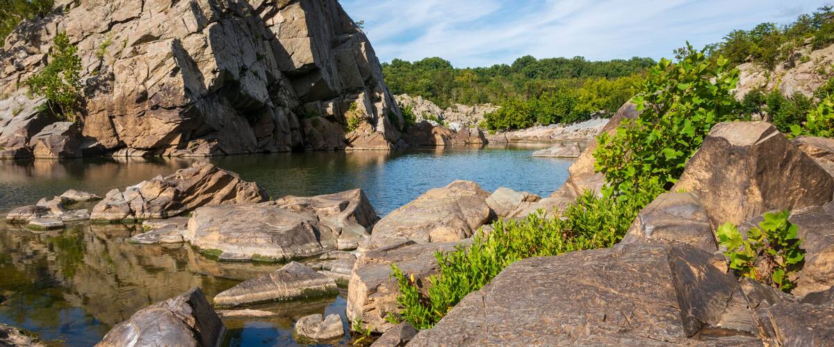 Great Falls Park, National Park Service site in Virginia
