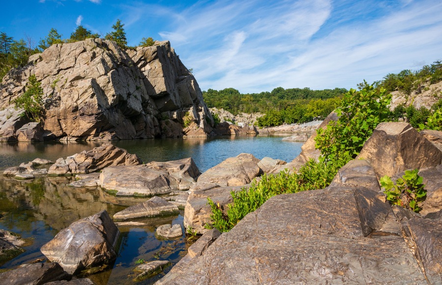 Great Falls Park, National Park Service site in Virginia