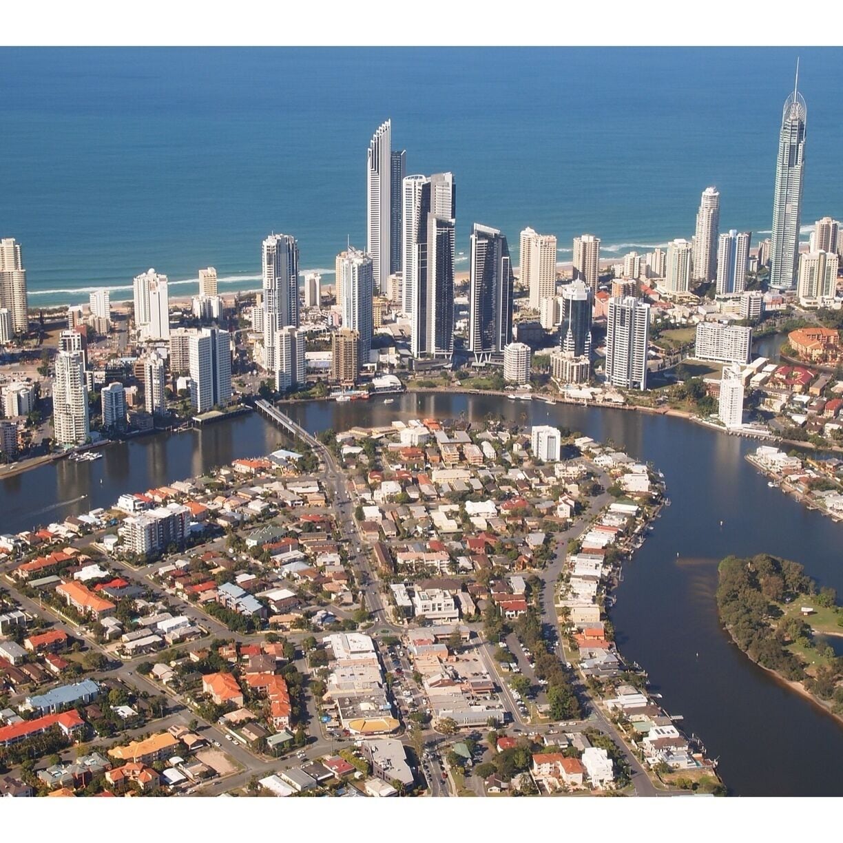 SURFERS PARADISE- we had a Helicopter ride while in Gold Coast that will Tour you around  the City its a one of a kind experience to see Beauty of Australia in different Perspective